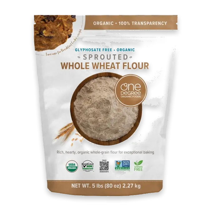 Organic Sprouted Whole Wheat Flour