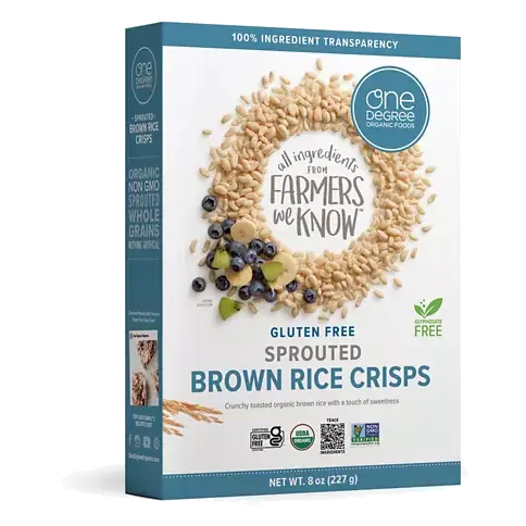 Sprouted Brown Rice Crisps