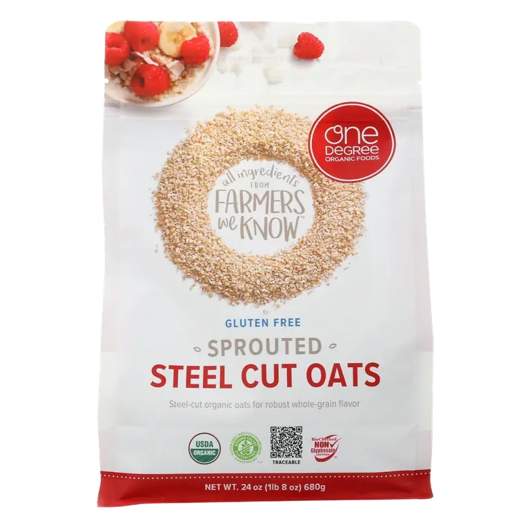 Gluten Free Sprouted Steel Cut Oats