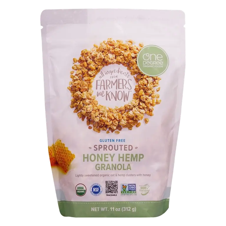 Sprouted Honey Hemp Granola
