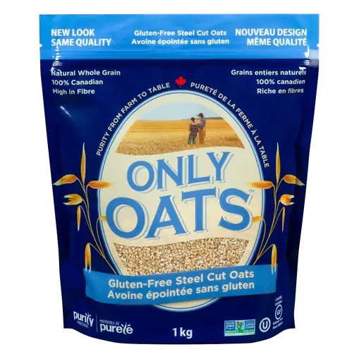 Gluten Free Pure Whole Grain Steel Cut Oat 1 kg