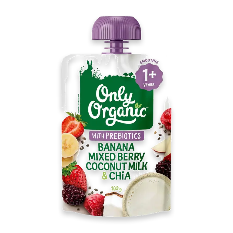 Banana Mixed Berry Coconut & Chia
