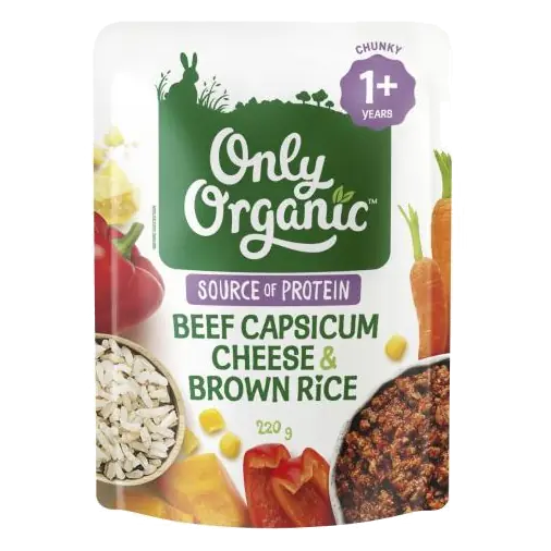 Beef Capsicum- Cheese & Brown Rice