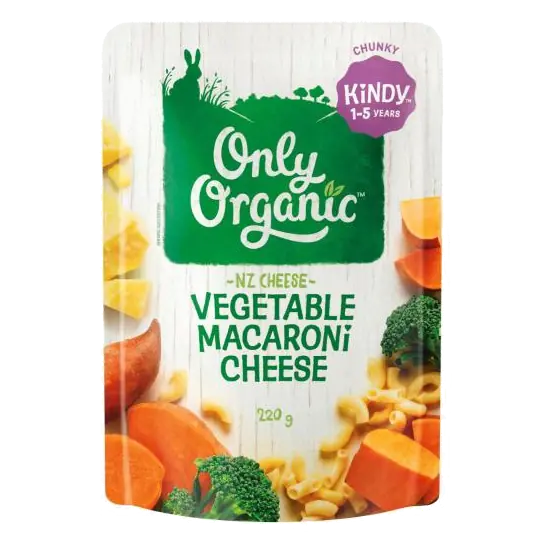 Kindy 1-5 Years Vegetable Macaroni & Cheese Pasta Express