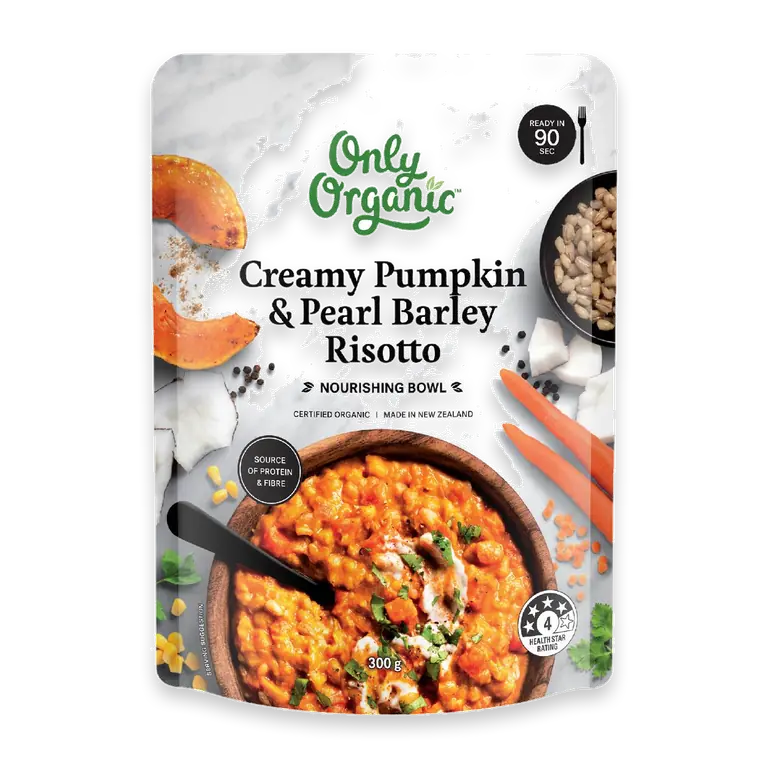 Nourishing Bowl Creamy Pumpkin & Pearl Barley Risotto