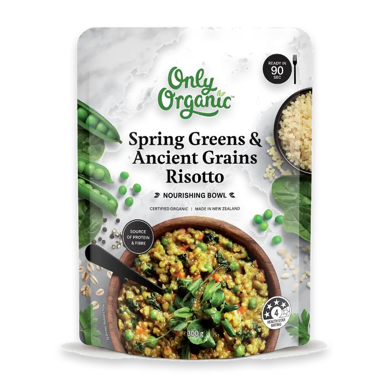 Nourishing Bowl Spring Greens & Ancient Grains Risotto