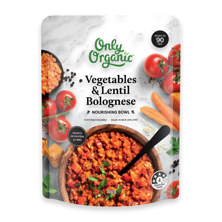 Nourishing Bowl Vegetable & Lentil Bolognese