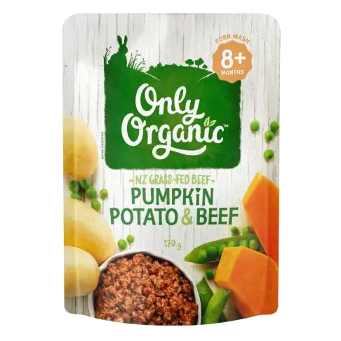 Pumpkin Potato & Beef Baby Food 8+ Months