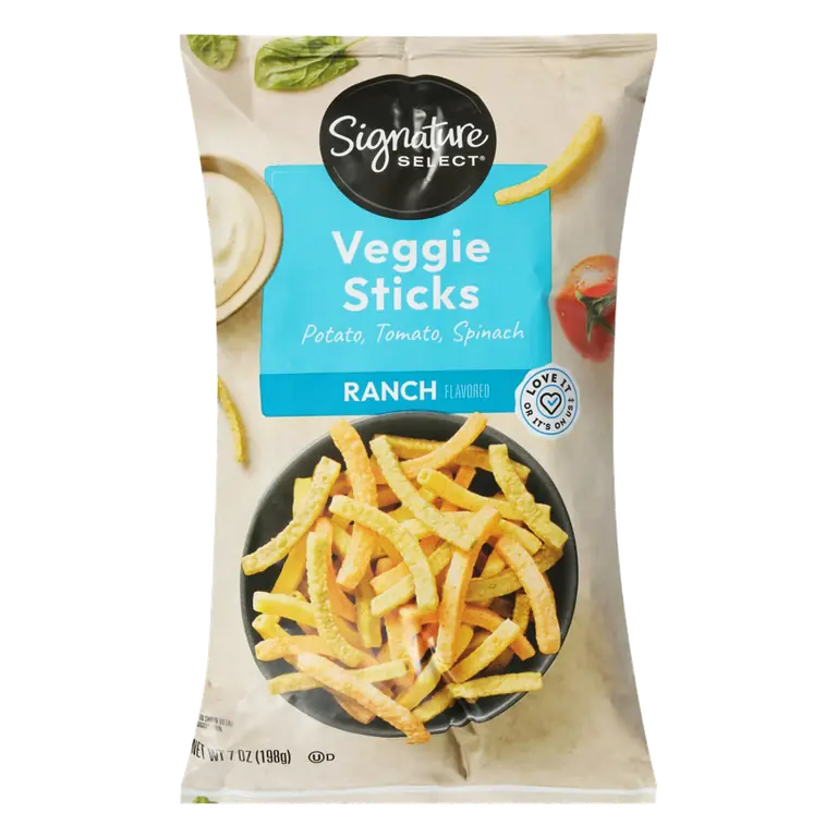 Ranch Potato, Spinach, Tomato Veggie Sticks