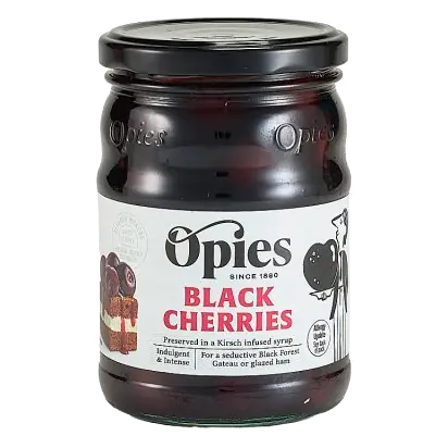 Black Cherries with Kirsch