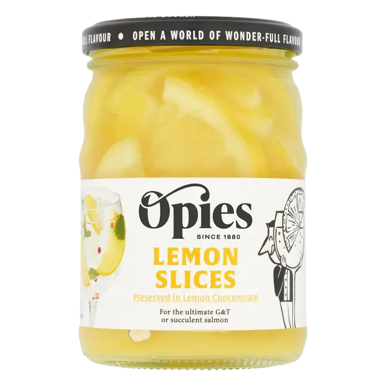 Sliced Lemons in Lemon Juice 350g (170g*)