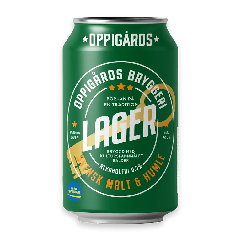 Öl Oppigårds Lager Alkoholfri 33clm
