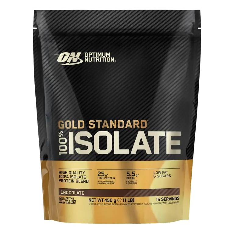 100% Gold Standard Isolate Chocolate 15 Servings 450g