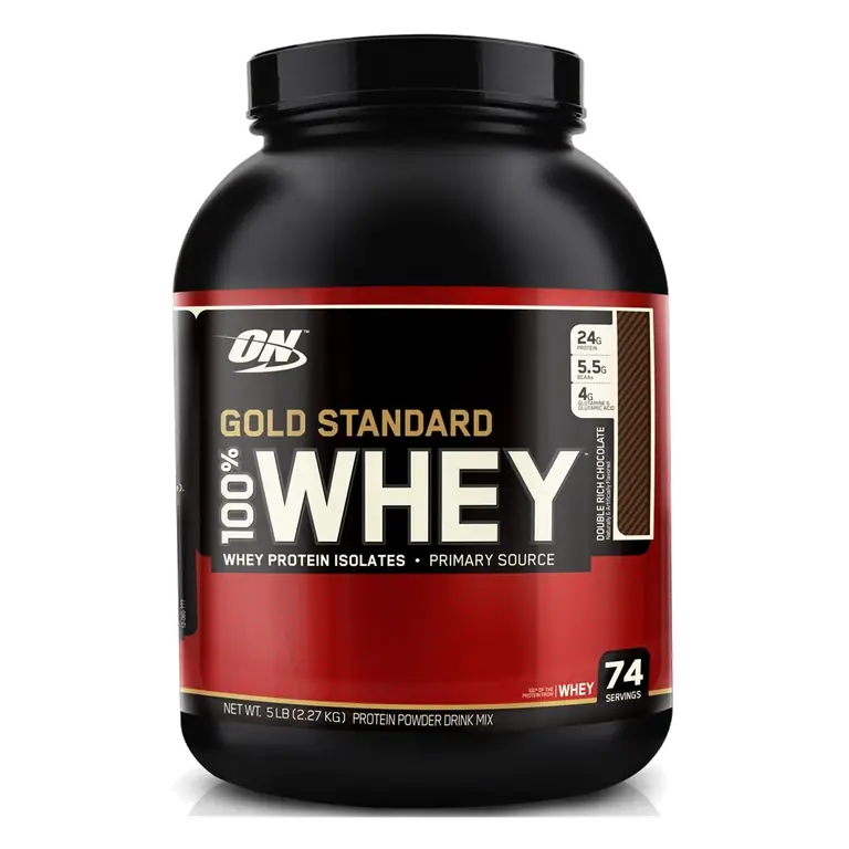 Double Rich Chocolate Gold Standard 100% Whey Protein Powder Drink Mix