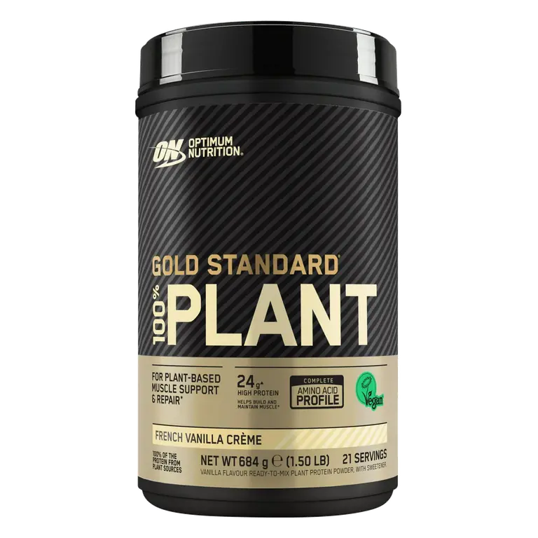 Gold Standard 100% Plant Protein Powder French Vanilla Creme Flavour 21 servings 684g
