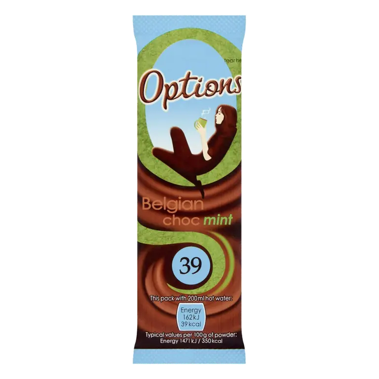 Instant Belgian Hot Chocolate Mint Drink 11g