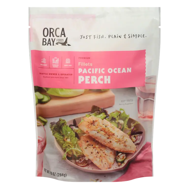 Wild Caught Premium Pacific Ocean Perch Fillets Frozen