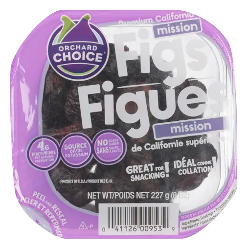 No Added Sugar Premium California Mission Figs 227 g