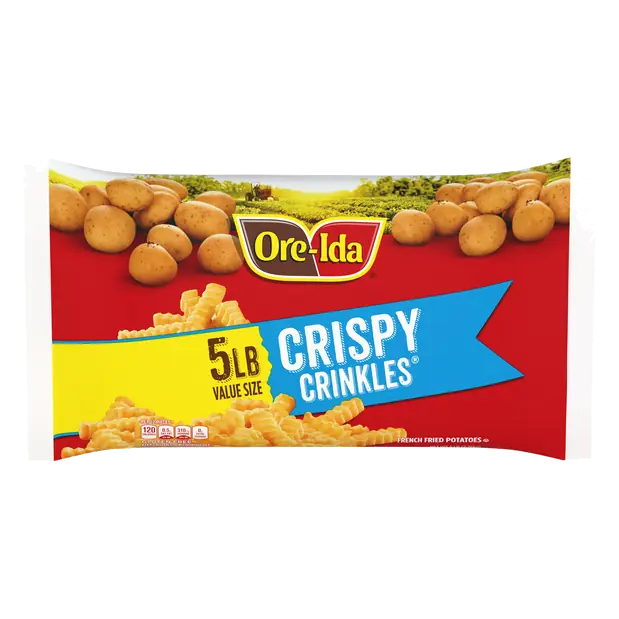 Crispy Crinkles French Fried Potatoes Value Size Frozen