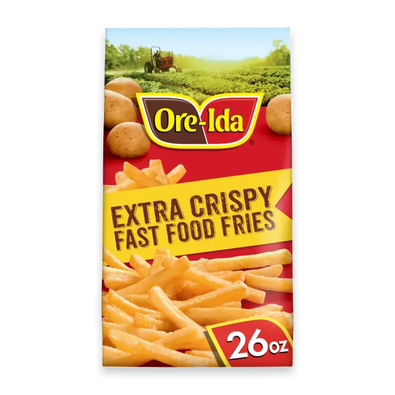 Extra Crispy Fast Food Frozen French Fries