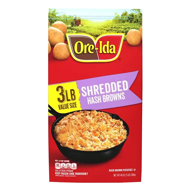 Shredded Hash Browns Value Size