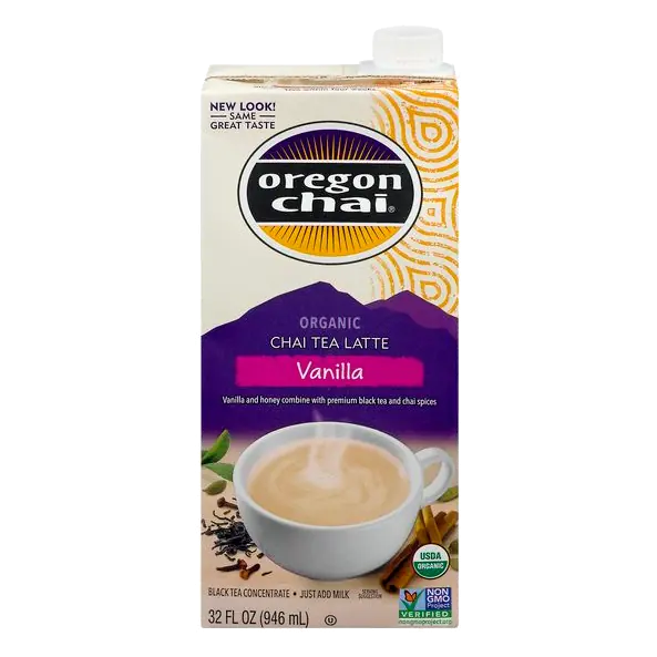 Organic Vanilla Chai Tea Latte Concentrate