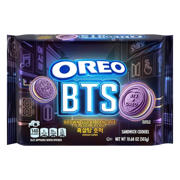 BTS Brown Sugar Pancake Flavor Sandwich Cookies