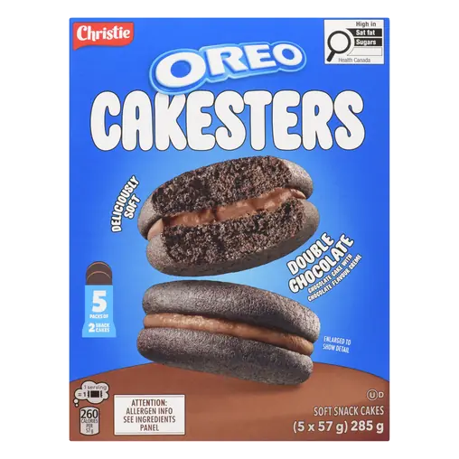 Cakesters Soft Snack Cakes Double Chocolate 285 g