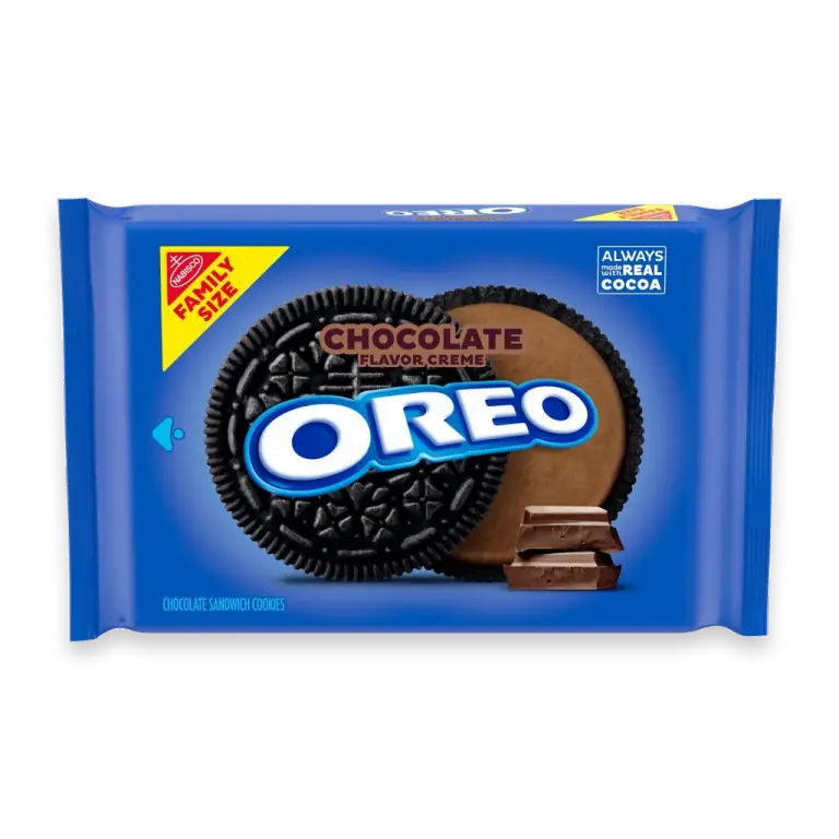 Chocolate Creme Chocolate Sandwich Cookies Family Size