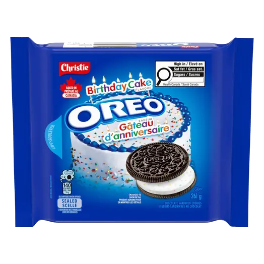 Christie Oreo Sandwich Cookies Birthday Cake 261 g