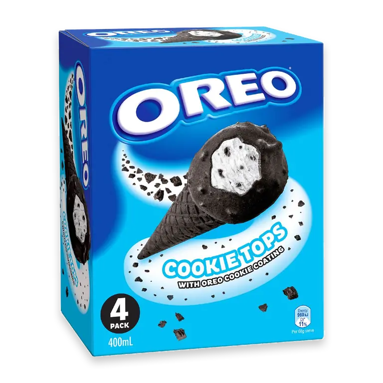 Cookie Top Ice Cream Cones