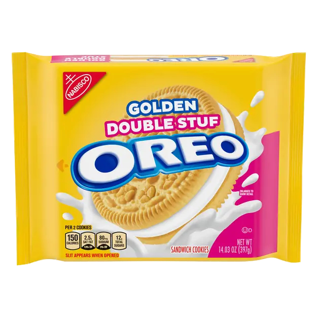 Double Stuf Golden Sandwich Cookies