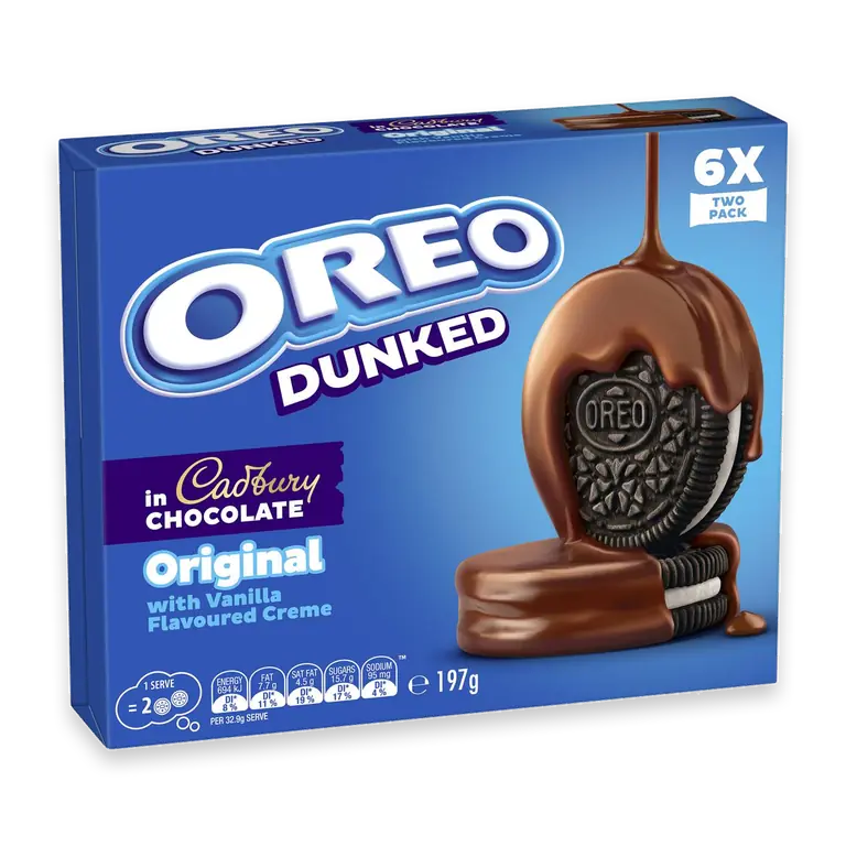 Dunked Milk Chocolate Original Cookies 6 pack