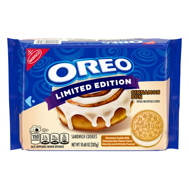 Limited Edition Cinnamon Bun Sandwich Cookies
