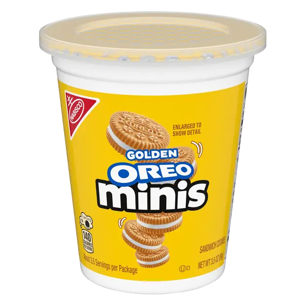 Mini Golden Sandwich Cookies Go-Paks!