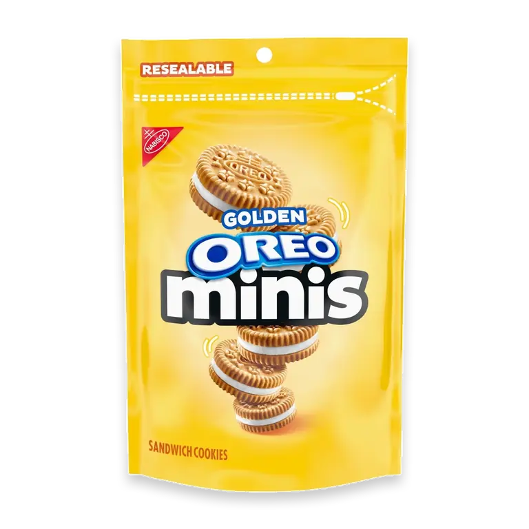 Mini Golden Sandwich Cookies Snak-Saks
