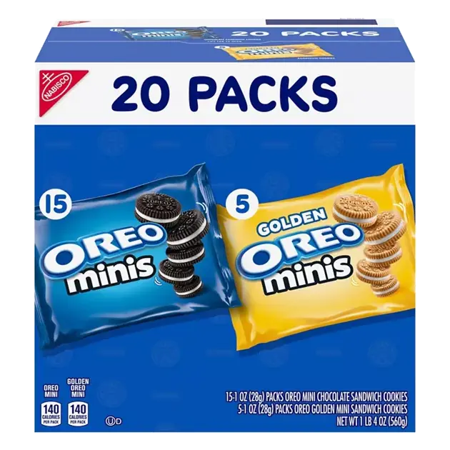 Minis Chocolate/Golden Sandwich Cookies