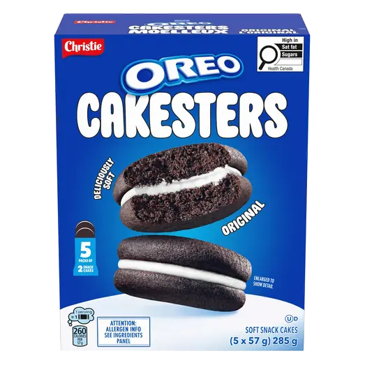Cakesters Soft Snack Cakes Original 5 x 57 g