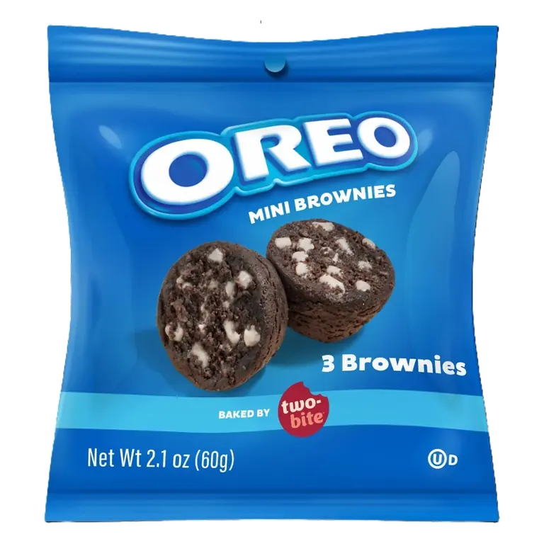 Oreo Two Bite Brownie Snack Pack, 2.1oz