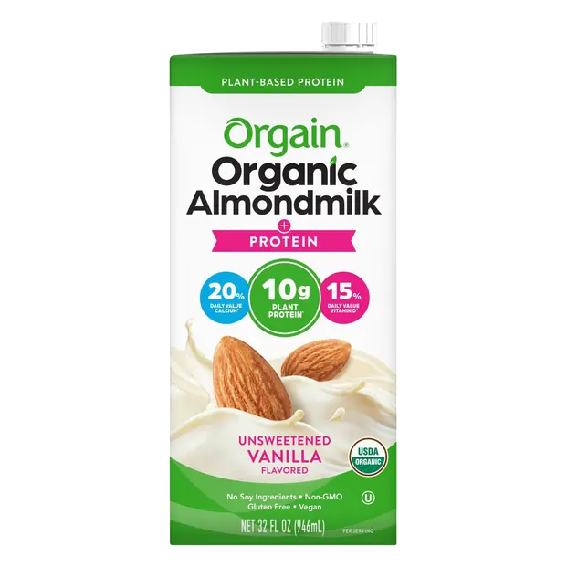 Organic Protein Unsweetened Vanilla Almondmilk