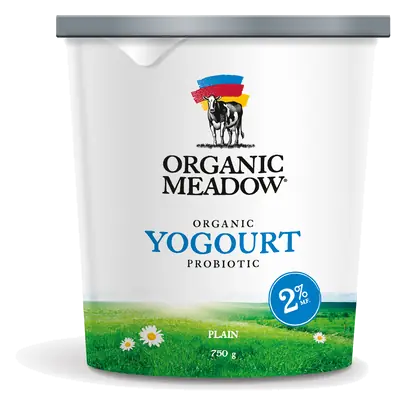 Organic 2% Yogurt Plain 750 g