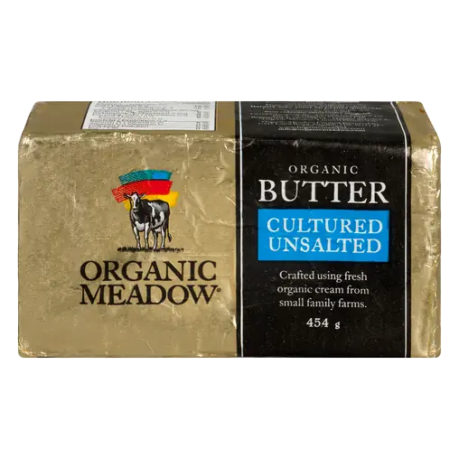 Organic Butter Unsalted 454 g