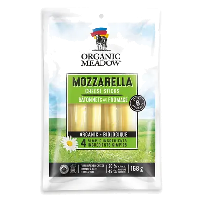 Organic Cheese Stick Mozzarella 168 g
