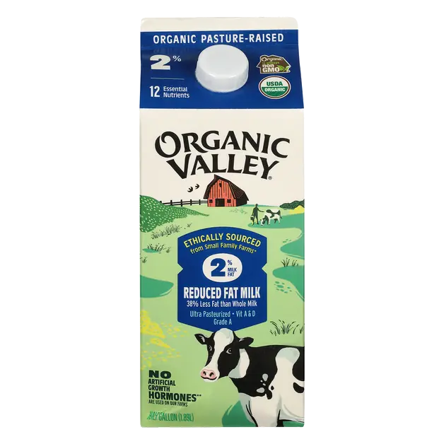 2% Reduced Fat Milk