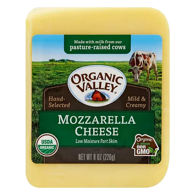Cheese, Low Moisture, Mozzarella, Part Skim