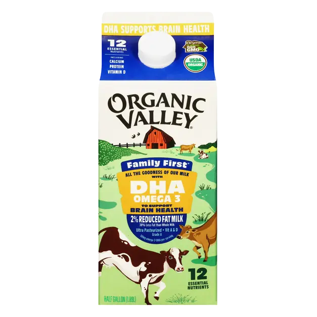 Family First DHA Omega-3 2% Reduced Fat Milk
