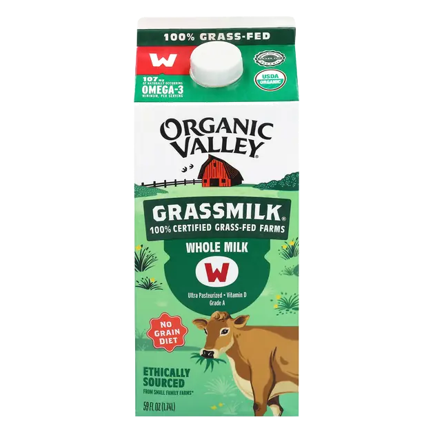 Grass-fed Whole Milk