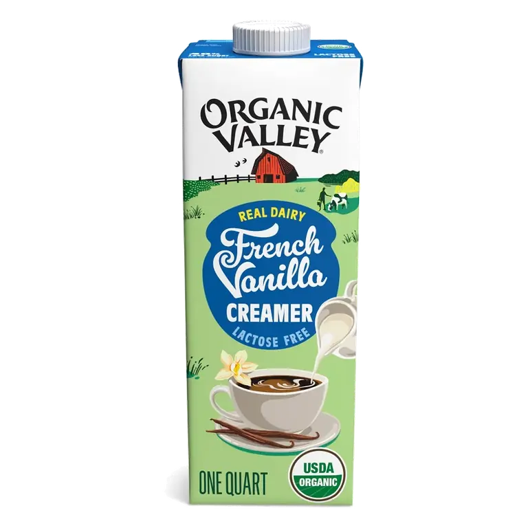 Organic Valley French Vanilla Organic Lactose-Free Dairy Creamer, 32 fl oz