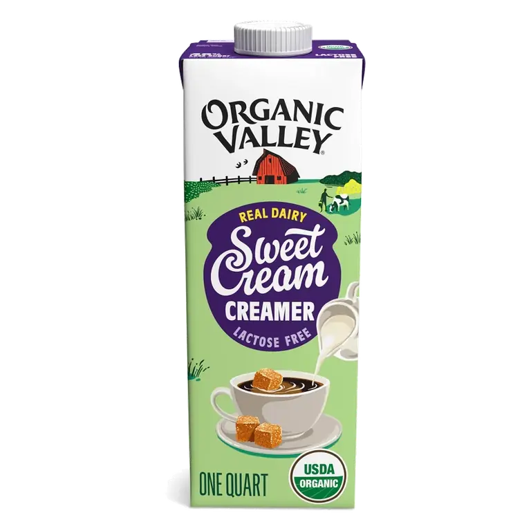 Organic Valley Sweet Cream Organic Lactose-Free Dairy Creamer, 32 fl oz