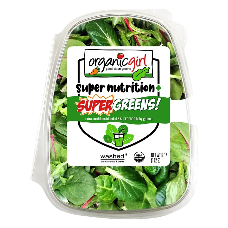 Supergreens! Red & Green Swiss Chard, Tat Soi, Arugula & Spinach